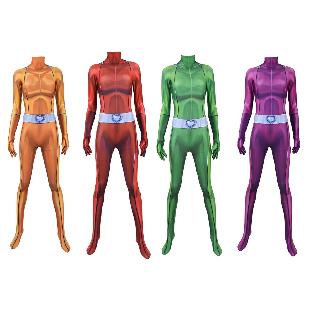 Totally Spies Bodysuit for Adults and Kids