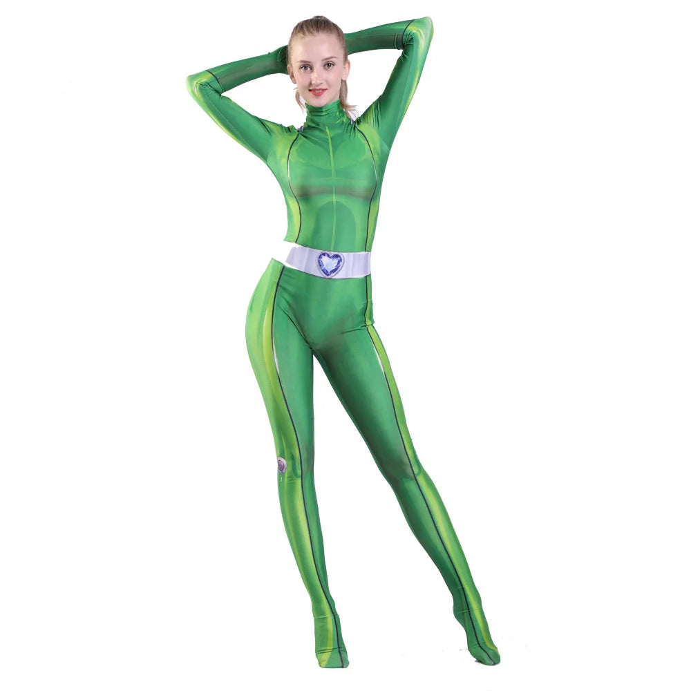 Totally Spies Bodysuit for Adults and Kids