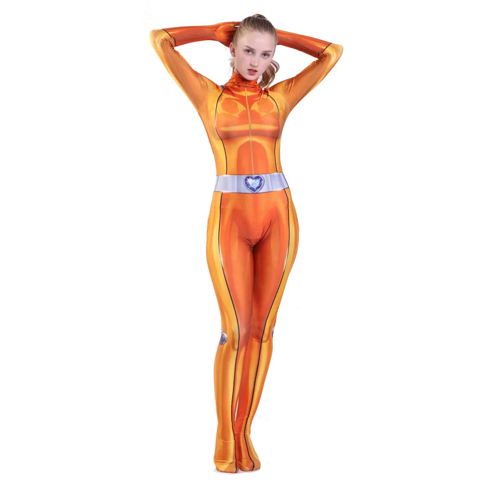 Totally Spies Bodysuit for Adults and Kids